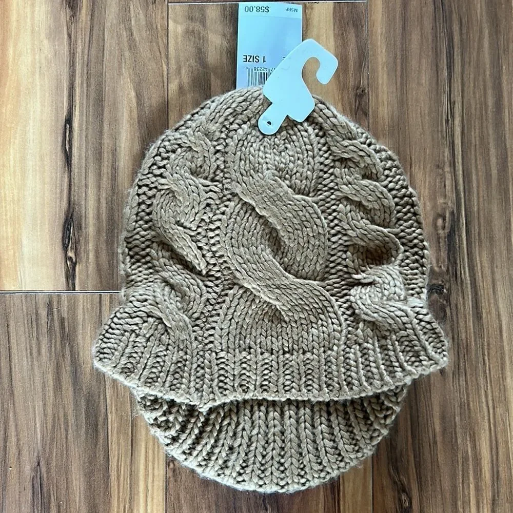 NEW Michael Kors Newsboy Hat - Picture 5 of 7